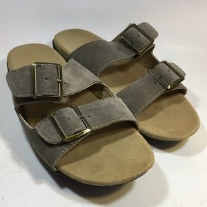 JSport Jambu double strap buckle slip on sandals 9